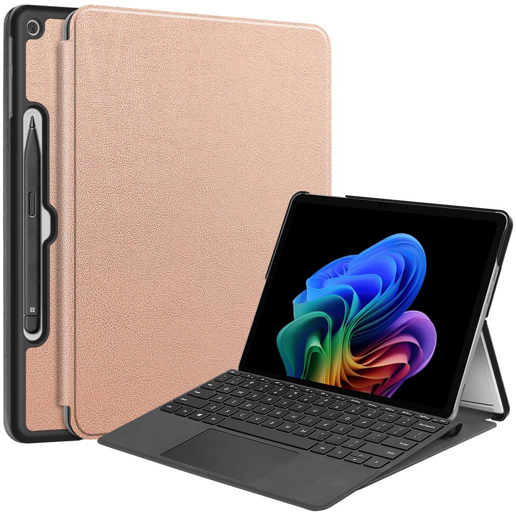 Tablet Case for Microsoft Surface Pro 12 Tri-Fold Tablet Case with Stand, Multi-Angle Folio Cover