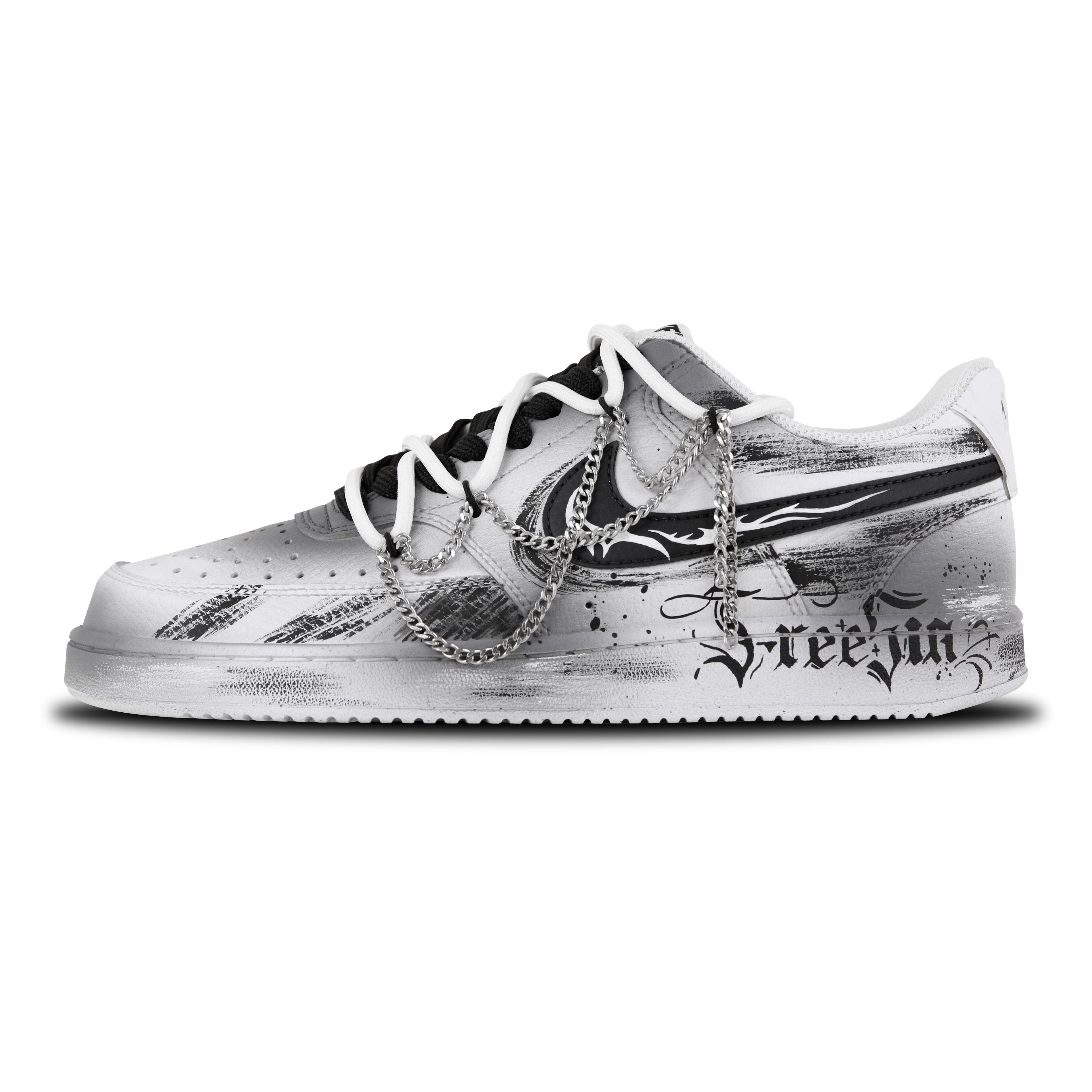 

Nike Court Vision 1 Скейтбордичні кросівки Чоловічі Низькі Сірі DH2987-101(Команда293-) 43