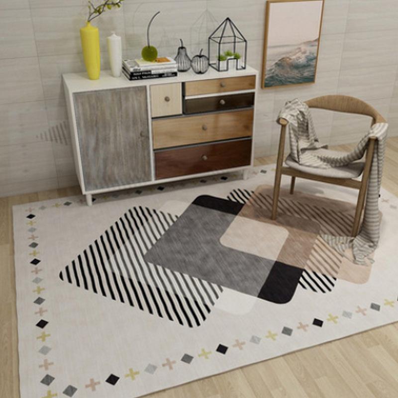 Bedroom Living Room Carpet Large Area Sofa Coffee Table Carpet Thickened Anti Slip Carpet