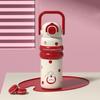Portable Handheld Thermos Cup Leak-Proof Vacuum Flask Unique Thermos Water Bottle  For Women