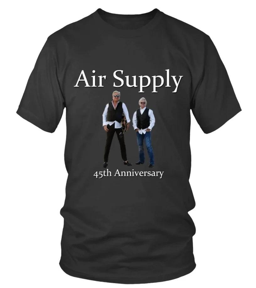 45 Years Anniversary Air Supply Shirt Classic Black Men Unisex S-5XL E1 4XL