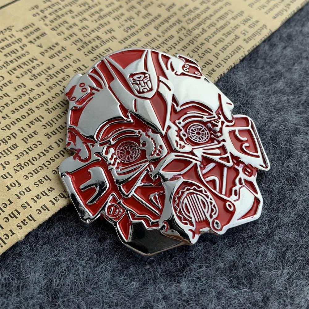Car Styling 3D Nickel Sticker Autobot Transformers Zinc Alloy Sticker Auto Badge Emblem  for Mobile Phone Laptop Decoration