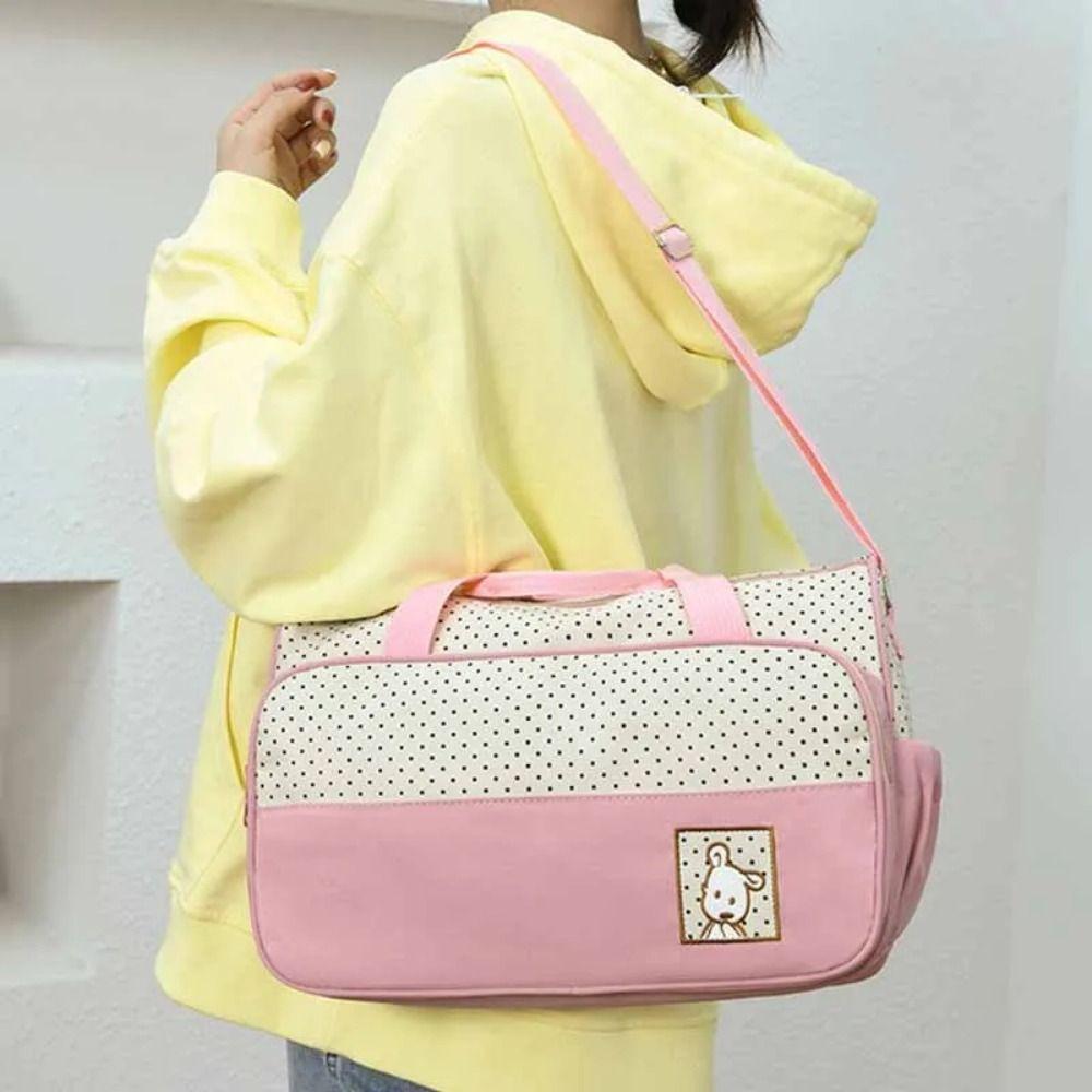 5Pcs/Set Multifunctional Travel Stroller Organizer Newborn Accessories Bag  Mother and Baby