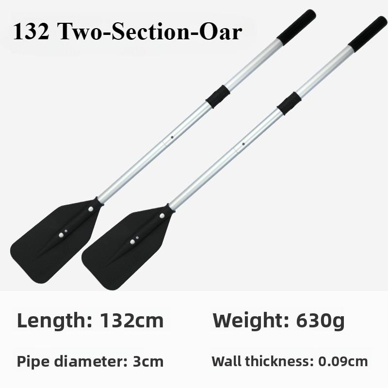 Fishing Boat Kayak Aluminum Alloy Paddle Speedboat Rubber Boat Nylon Manual Universal Paddle Oar 132-Oar