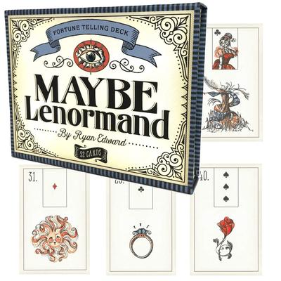 I.I.J Lenormand Cards Maybe Lenormand Oracle Cards Fortune Telling with Japanese Instructions, Authentic