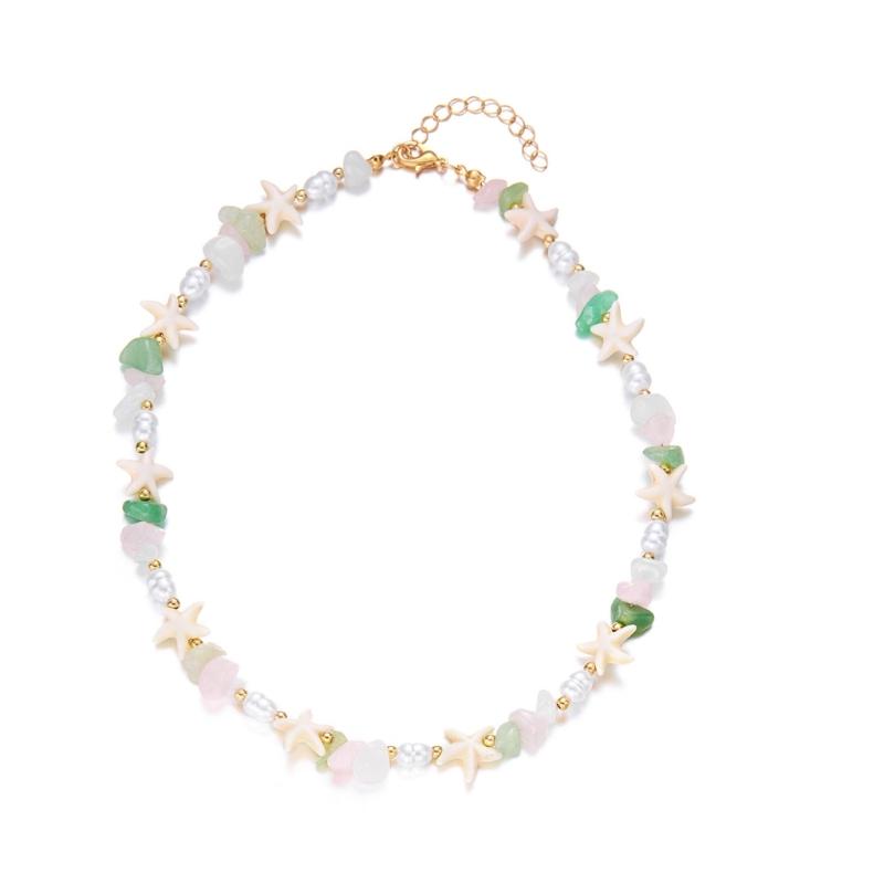 Bohemian Natural Stone Collar Necklace Unique Textured Gemstones Adjustable Length Handmade Jewelry For Women