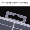 Tool Box Screw Organizer Removable Compartment Plastic Small Parts Organizer Hardware Organizer Box for Garage