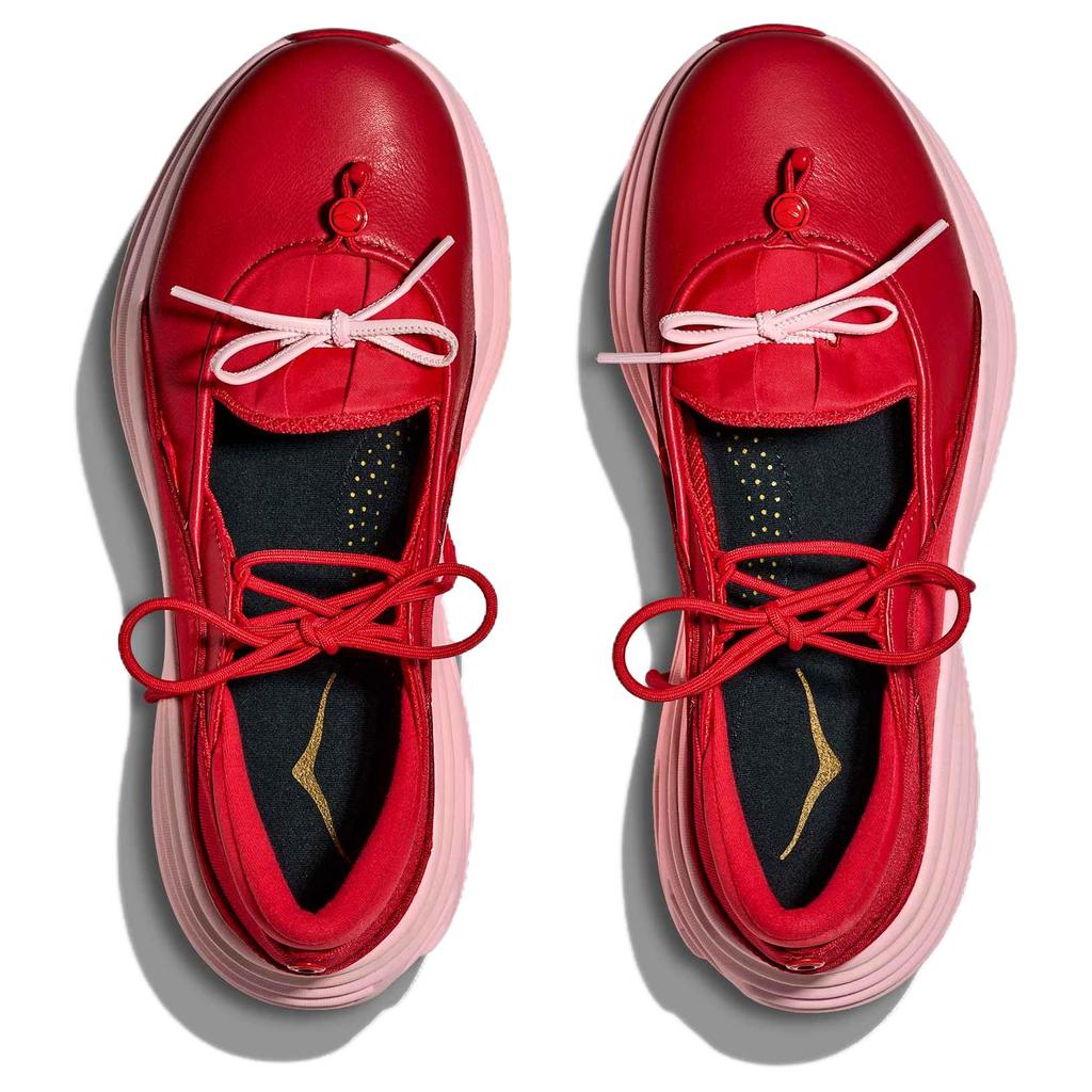 HOKA Bondi Mary Jane Cerise Rose Tea Men Sneakers Red 1171546-CRSRS