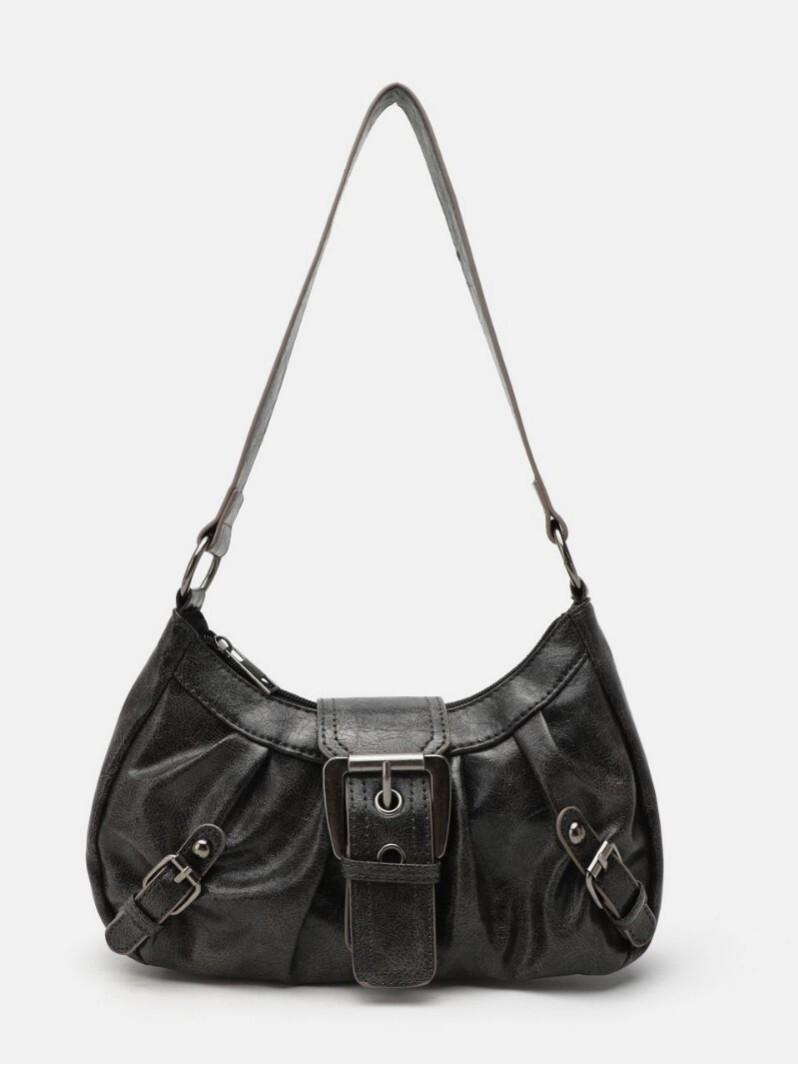 

Melard Style American Hot Girl Motorcycle Bag 2026 Vintage Wasteland Underarm Bag for Women Fashiable Casual Crossbody Purse 26cmx6cmx14cm