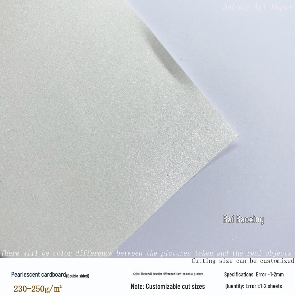 A6 Double-sided Pearl Cardstock - 250g, Blank Postcard for Handwritten Greetings, Flower Bouquet Design