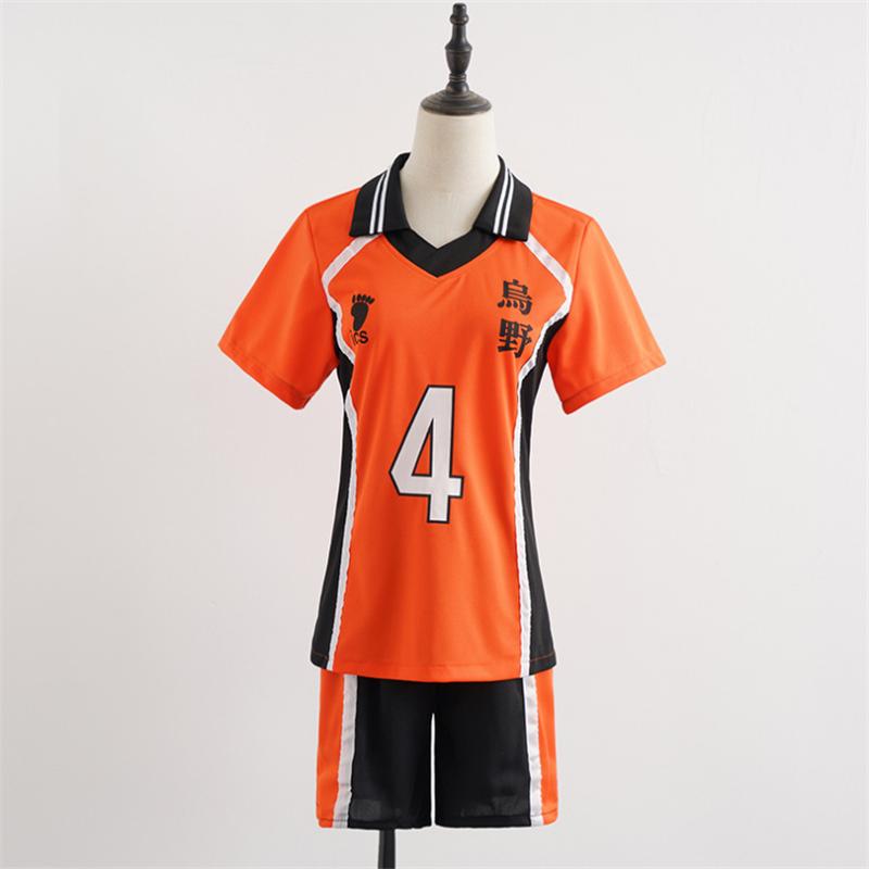 Cos Gift Haikyu Costume Anime Karasuno High School Volleyball Club Hinata Shyouyou Sportswear Jerseys Thin Uniform Suit