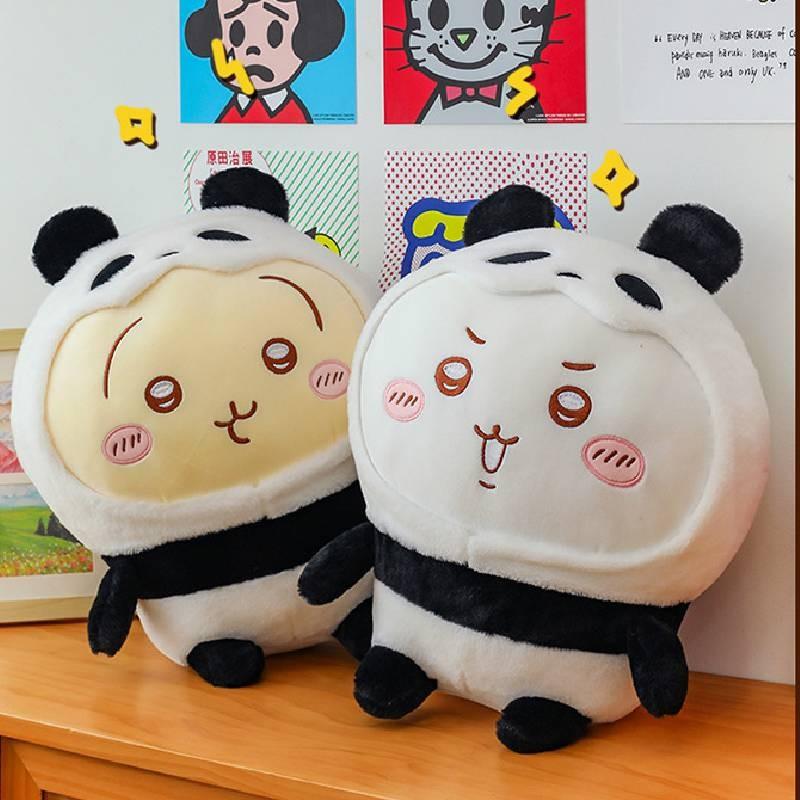 Chiikawa Toy Plush Panda Cartoon Stuffed Animal Doll Room Decoration Gifts Kids