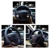 Anti Fatigue Universal 15 Inch Car Steering Wheel Protector Cover Enhancer Synthetic Leather Easy Install Nonslip Design
