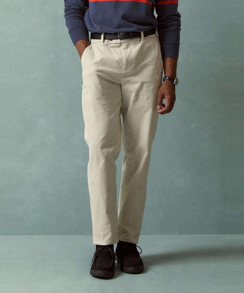 BROOKS BROTHERS Slim Fit 15W Corduroy Chino Pants (Beige) (Bbpcmnf401)