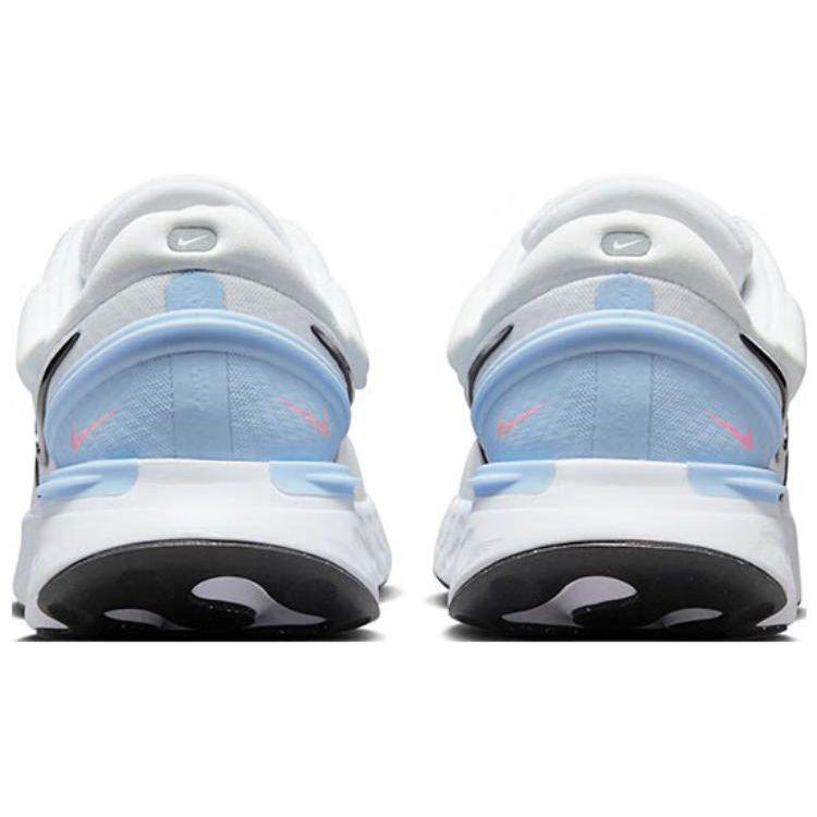 Nike React Miler 3 Comfortable Durable Shock Absorption Low Top Running Shoes Men Sneaker White DD0490-102