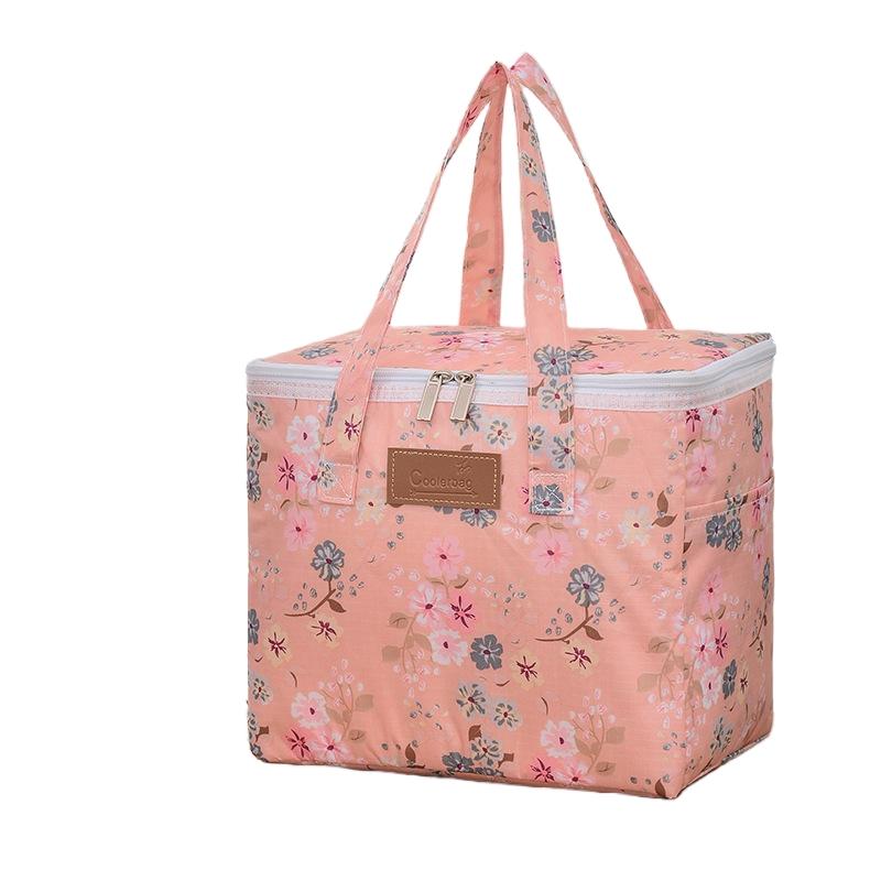 

Outdoor Insulated Picnic Bags Camping Storage Pouch Big Capacity Easy to Carry Cool Basket Trips Food Thermal Box New Folding Handbag Practical Use