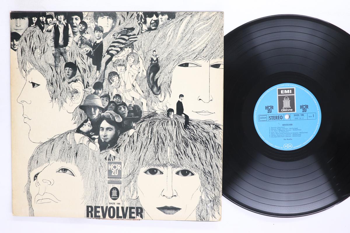 LP Record BEATLES  Revolver SHZE186 EMI 1969 Germany Rock Used