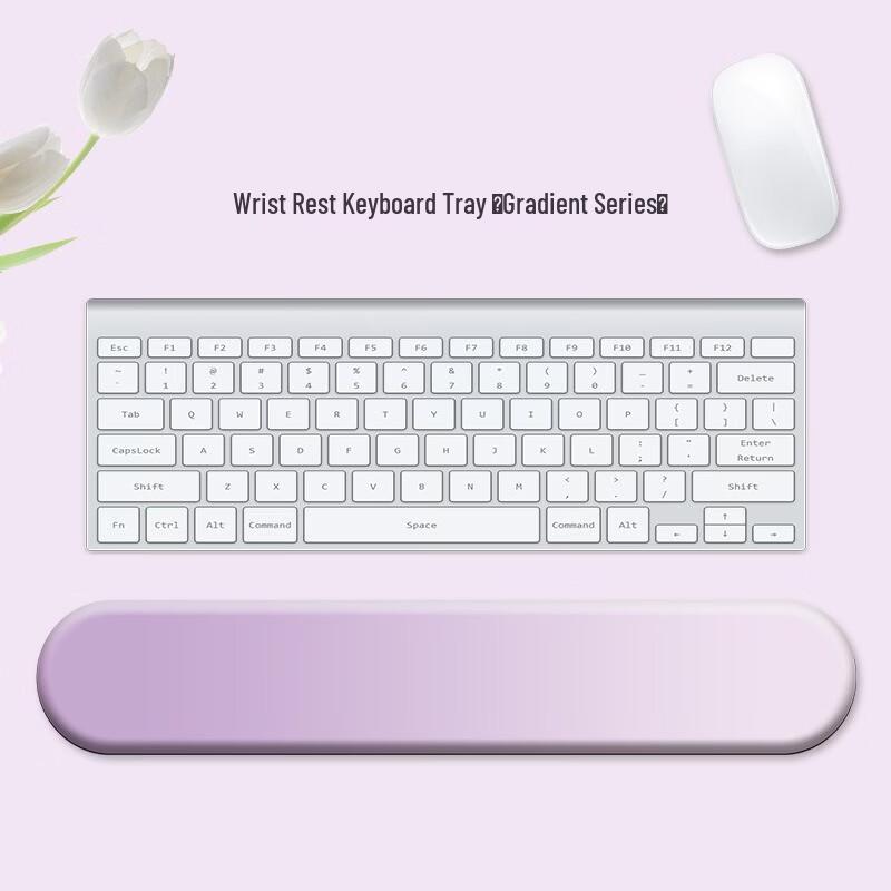Fumade Ergonomic Gradient Office Mouse Pad & Keyboard Wrist Rest