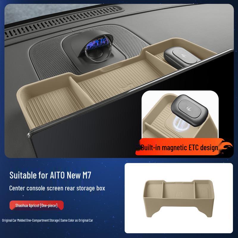 

AITO M7 Rear Side & Third Row Window Storage Silicone Pad - Fits 26 Models