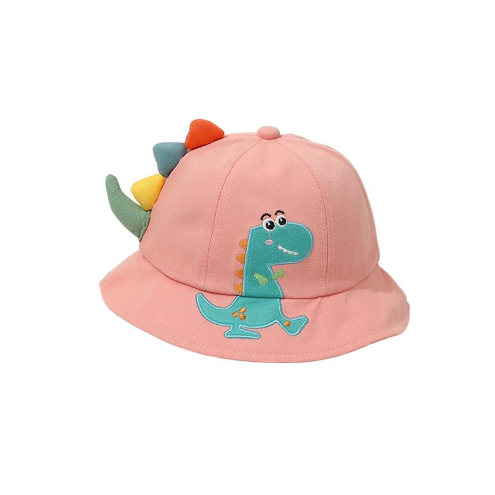 Wide Brim Dinosaur Children Fisherman Hat Cartoon Baby Sun Cap Cute Kids Bucket Hat  Toddler