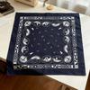 Vintage Style Cotton Scarf Lightweight Breathable Fashion Bandana Multipurpose Headscarf For Men And Women