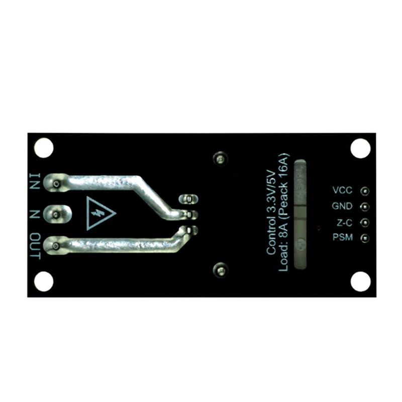 Ac Light Dimmer Module 1 Channel 8A 3.3V/5V Logic Ac 50/60H Light Dimmer Module For Lamps Elements Fans Pumps Air Cleaner