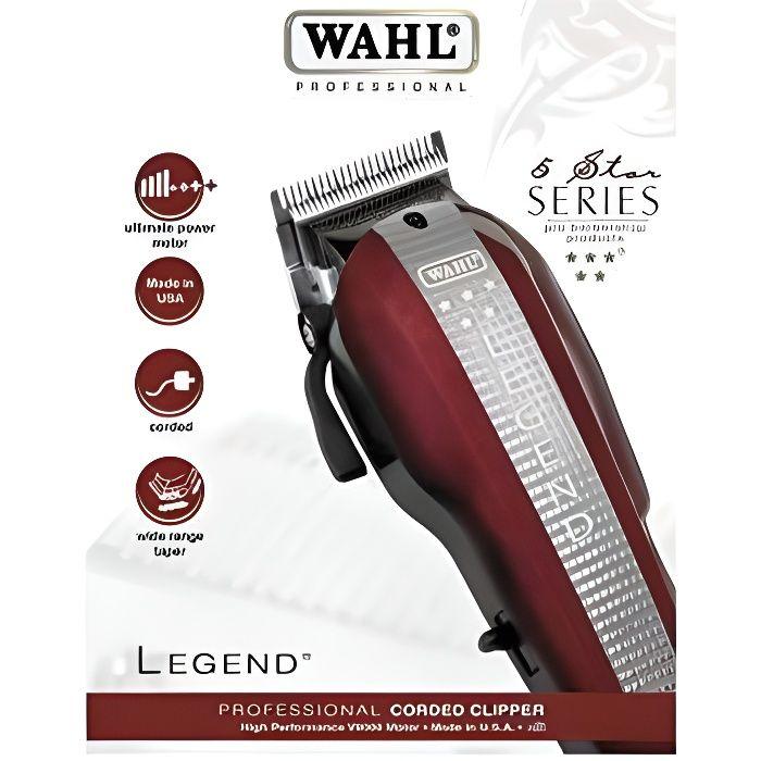 WAHL LEGEND Tondeuse à cheveux - Bordeaux