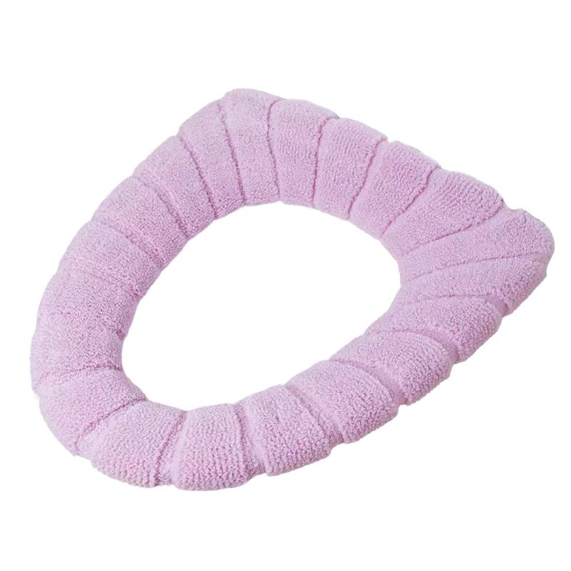 Pack Of 10 Thick Toilet Lid Cover For Home Bathroom NonSlip Design Quick Cleaning Toilet Seat Cover for Family Household