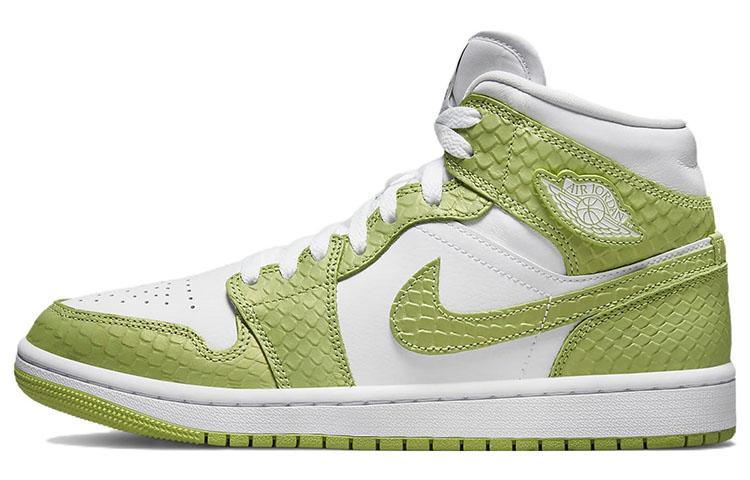 

Air Jordan 1 Mid Se Зеленая Питон Женские DV2959-113