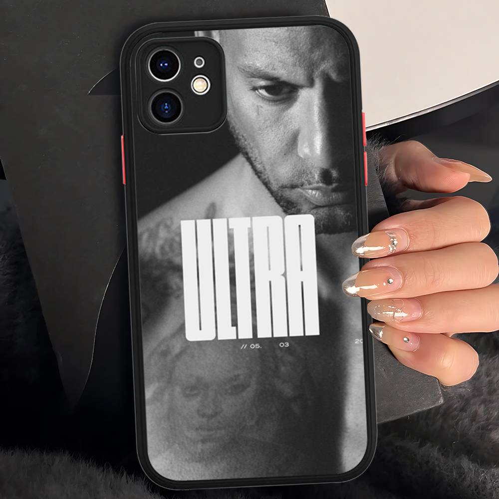 Rapper B-Booba Silicone Case For IPhone 16 15 14 13 12 11 Pro Max Plus X XS MAX Shockproof Matte Cover