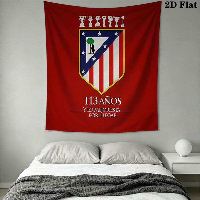 Atleti I Wall Hanging Printed Fabric Blanket Decorative Tapestries for Bedroom Living Room Home Decor