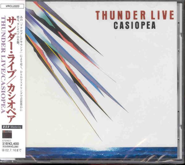 

CD CASSIOPEIA - THUNDER LIVE VRCL2223 Village 2002 Japan Jazz Used