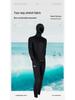 3mm Two-Piece Wetsuit with Hood for Warmth In Hunting, Snorkeling, Freediving, Surfing, and Ice Sports.