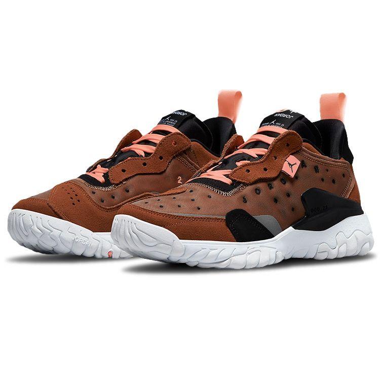 Pánské tenisky Air Jordan Delta 2 Tmavě hnědé Archaeo-Brown Crimson-Bliss CV8121-200