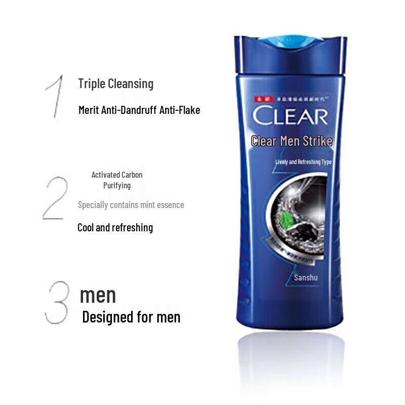 CLEAR Ensemble Shampooing Anti-Pelliculaire Hommes
