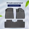 BYD Yuan UP Atto2 RHD Floor Mats: TPE Waterproof Eco-Friendly Trunk & Backrest Mats for 25-Year-Old Models