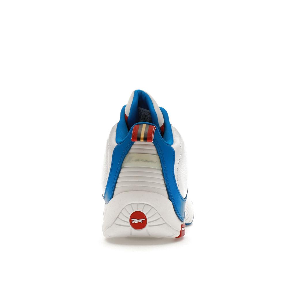 Reebok Answer 4 Dynamic Blue Men Sneakers Footwear-White Flash-Red HP3125