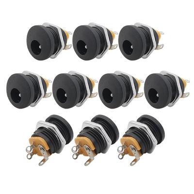 10 Stück 9V12V DIY Gitarreneffekte für Pedal Power DC-Anschlüsse Buchse 2,1mm