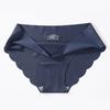 Set Seamless Silk Briefs Sexy Panties For Women Mid Waist Comfortable Girl Silk Panty Female Underpants Woman Lingerie M-Xl
