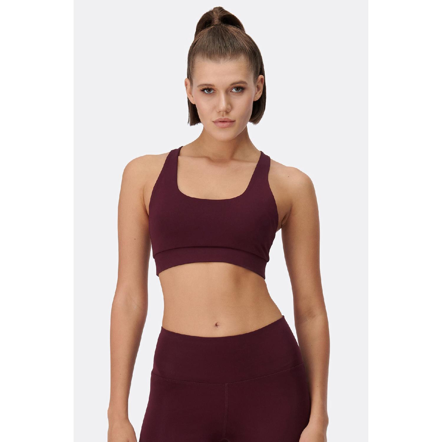 

Бордовый бралетт