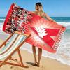 Go Sydney Swans Print Beach Towel, Large Soft Quick Dry Towel for Beach Camping Swimming