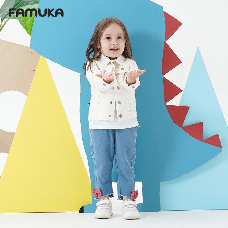 Children's Spring/Autumn Denim Jacket – Stylish Casual Wear for Boys and Girls