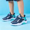 Children Running Shoes Lightweight Breathable Mesh Upper Durable Rubber Outsole Adjustable Hook and Loop Closure Athletic Sneakers for Kids