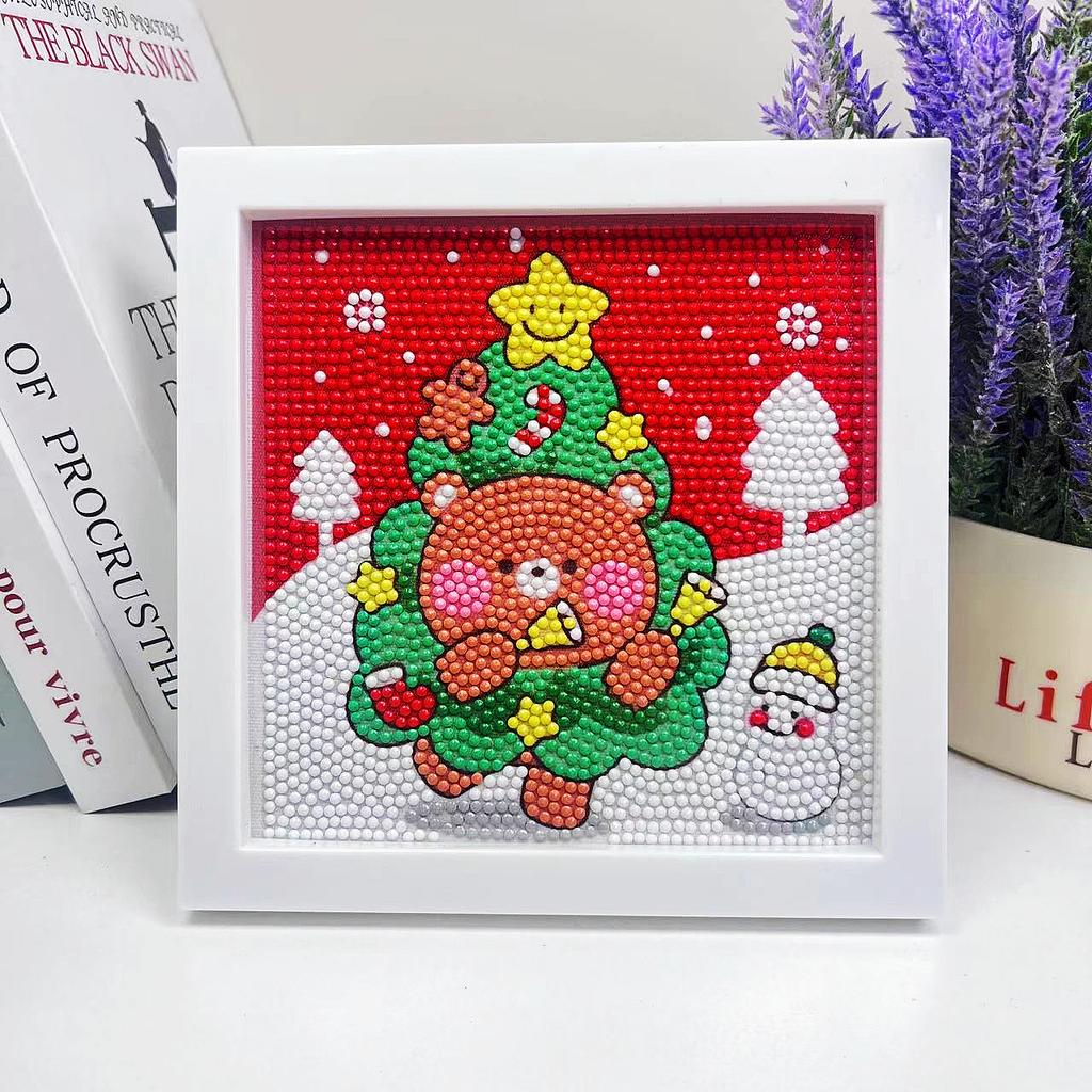 Children'S Diamond Painting Handmade Diy Masonry Painting Cartoon Diamond Sticker Bedroom Living Room Decorative Painting Photo Frame
