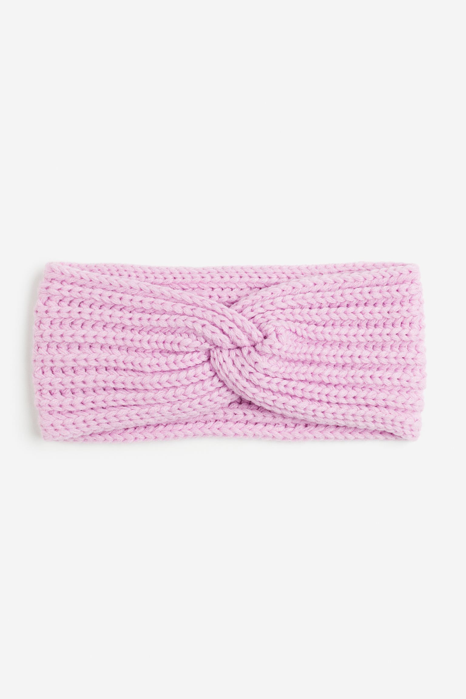 

Rib-knit headband