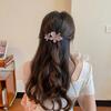 Women Floral Hairpins Cute Artificial Flower Barrettes Hair Clips Girls Lovely Hairpins Elegant Ponytail Hair Accessories