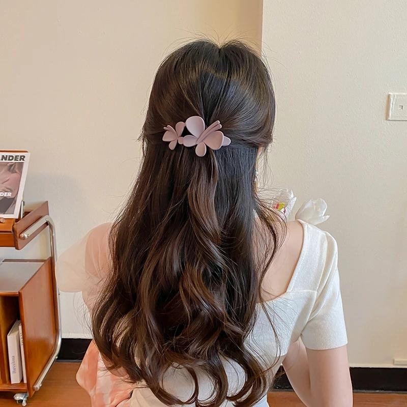Women Floral Hairpins Cute Artificial Flower Barrettes Hair Clips Girls Lovely Hairpins Elegant Ponytail Hair Accessories