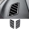 Carbon Fiber Dashboard L&R Air Outlet Vents For Mitsubishi Eclipse Cross 18-