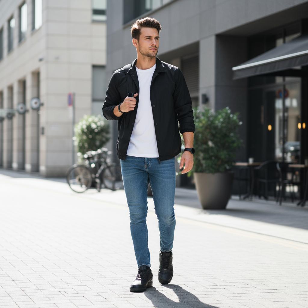 Nike Buty męskie Air Force 1 Low GORE-TEX Vibram Czarne Speed Yellow Off-Noir HV5953-001