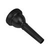 Black Alto Trombone Mouthpiece ABS Durable Lightweight Mouth Piece Musical Accessories for Students and Bands